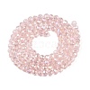 Electroplate Glass Beads Strands EGLA-A034-T8mm-B12-3