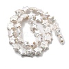 Natural Baroque Keshi Pearl Beads Strands PEAR-P064-04B-01A-3