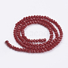 Imitation Jade Glass Bead Strands GLAA-F001-3x2mm-29-2