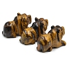 Natural Tiger Eye Carved Healing Tiger Figurines PW-WG87863-01-3