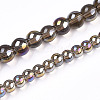 Electroplate Transparent Glass Beads Strands LS-GLAA-T032-T8mm-AB02-4