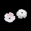 UV Plating Opaque Acrylic Bead Cap OACR-K001-41A-2