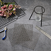 304 Stainless Steel Aquatic Plant Repellent Sheet AJEW-WH0248-606-5