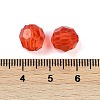 Transparent Acrylic Beads OACR-Q015-02G-3