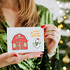 Globleland 4Pcs 4 Styles Custom Winter Theme PVC Plastic Clear Stamps DIY-GL0004-87A-4