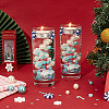 BENECREAT Christmas Vase Fillers for Centerpiece Floating Pearls Candles DIY-BC0009-70-5