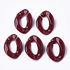 Opaque Acrylic Linking Rings OACR-T011-88F-3