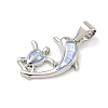 Brass Enamel Pendants KK-H534-01A-P01-2