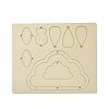 DIY Cloud Wind Chime Making Kit DIY-A029-04-3