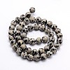 Natural Dalmatian Jasper Round Bead Strands X-G-J303-19-4mm-2