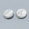 925 Sterling Silver Beads STER-T002-76S-2