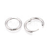 304 Stainless Steel Hoop Earrings EJEW-T048-24B-P-3