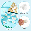 35Pcs 7 Styles Resin Cup Miniature Ornaments DOLL-TA0001-02-6
