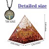 Resin Orgonite Pyramid Ornaments JX356A-2