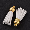 Suede Tassels Pendant Decorations DJEW-JP0001-04A-2