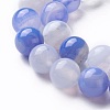 Natural Banded Agate Beads Strands G-P434-09A-A-3