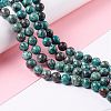 Natural Chrysocolla Beads Strands G-I318-09A-2