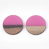 Resin & Walnut Wood Pendants RESI-S358-02B-05-2