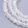 Natural Rainbow Moonstone Beads Strands G-R475-030-3