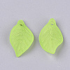 Transparent Acrylic Pendants X-FACR-R007-12-2