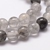 Natural Cloudy Quartz Beads Strands G-G735-37-8mm-3