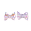 Bowknot Resin Cabochons MRMJ-WH0074-32D-1