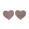 Tibetan Style Carved Flower Heart Alloy Big Pendants PALLOY-J564-14R-NF-2