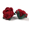Cotton Knitting Artificial Flower DIY-P082-01E-2