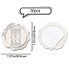 SUPERDANT Adhesive Wax Seal Stickers DIY-SD0001-60I-2