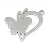 Tarnish Resistant 304 Stainless Steel Stamping Blank Tag Pendants LS-STAS-T008-007-1