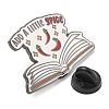 Pepper Alloy Enamel Pin Brooch JEWB-S013-08-3