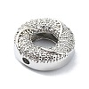 Rack Plating Brass Micro Pave Clear Cubic Zirconia Beads KK-U014-03P-2