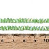 Electroplate Opaque Glass Beads Strands GLAA-N022-4mm-16-2