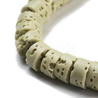 Natural Lava Rock Dyed Beads Strands G-K375-G03-01-1