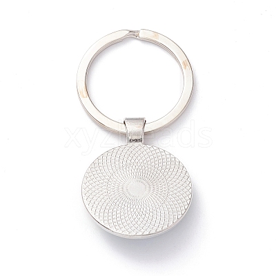Pride Style Glass Keychain LS-KEYC-F033-01L-1