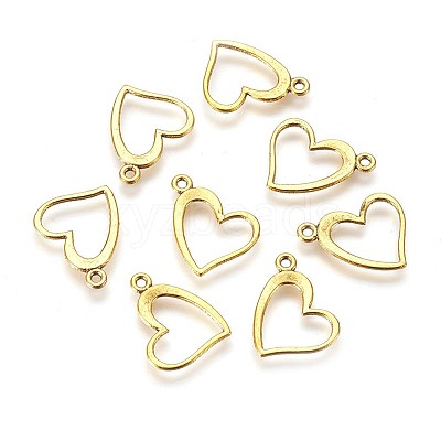 Unique Valentines Day Gift Ideas for Girlfriend Tibetan Style Alloy Pendants X-TIBEP-22390-AG-FF-1