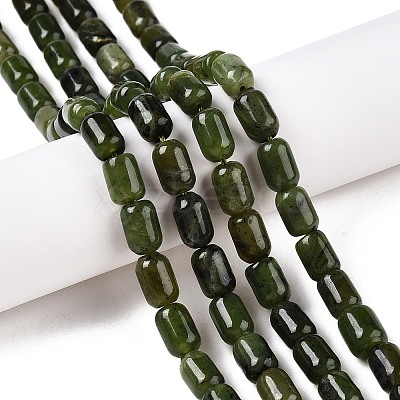 Natural Canadian Jade Beads Strands G-G980-49B-1