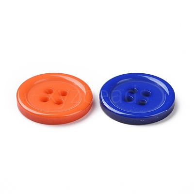 Resin Buttons RESI-D030-18mm-M-1