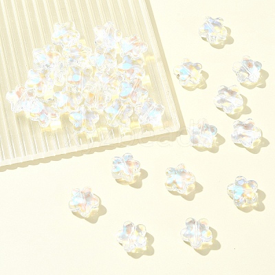 30Pcs Electroplate Glass Beads GLAA-FS0001-98-1