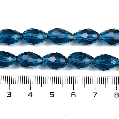 Transparent Glass Beads Strands X-EGLA-N013-T6mm-D25-1