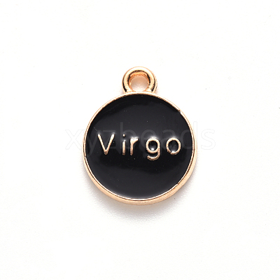 Alloy Enamel Pendants ENAM-SZ0001-27C-B-1