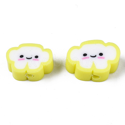 Handmade Polymer Clay Beads LS-X-CLAY-N008-033H-1