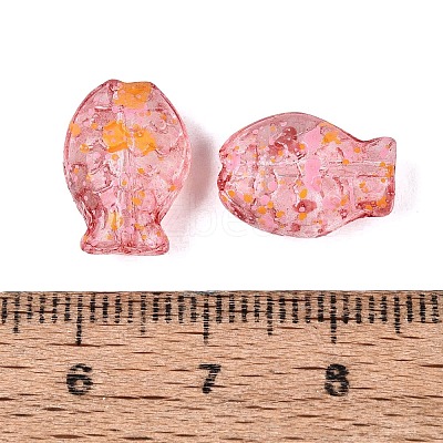 Picasso Transparent Glass Beads SEED-Q039-03B-1