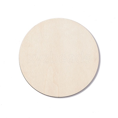 Wooden Carved Cup Mats LS-AJEW-P103-01K-1