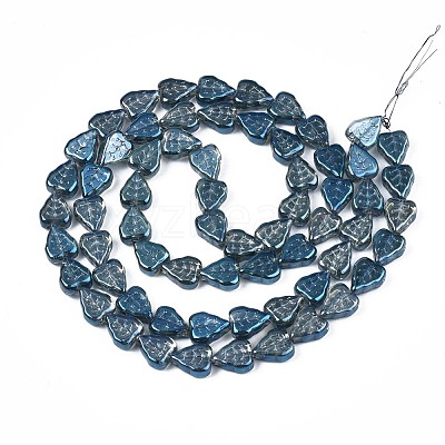 Electroplate Glass Beads Strands EGLA-S188-16-1