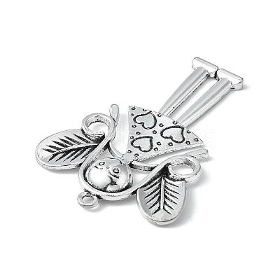 Tibetan Style Alloy Large Fairy Pendants LS-LF1724Y-1