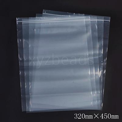 Plastic Resealable Packaging Bags OPP-G001-B-32x45cm-1