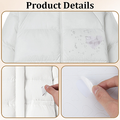 Polyester Clothing Patches PATC-GF0001-93C-1