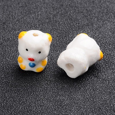 Handmade Porcelain Beads X-PORC-I009-M-1