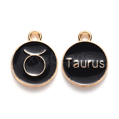 Alloy Enamel Pendants LS-ENAM-S124-01B-08C-1